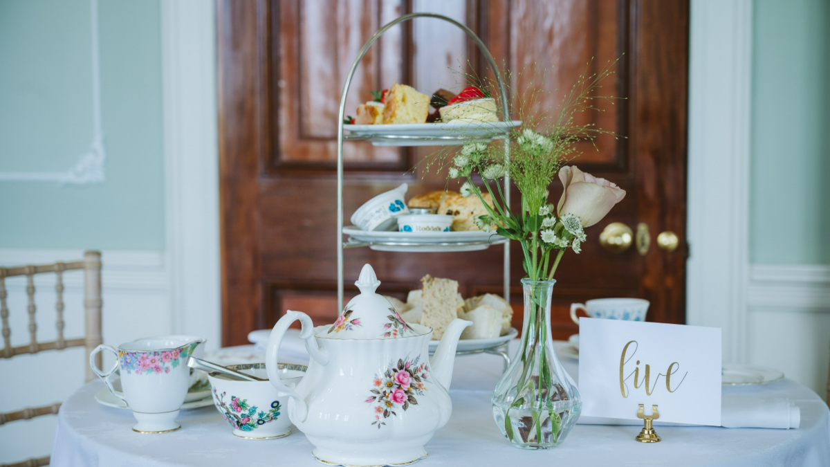 Mother's Day afternoon tea at Hyland's Estate in Chelmsford, Essex
